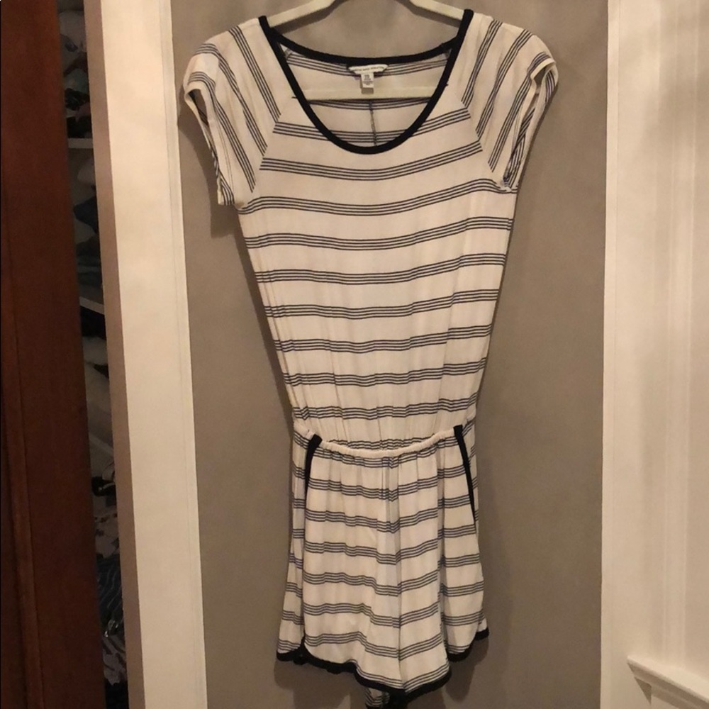 American Eagle striped romper
